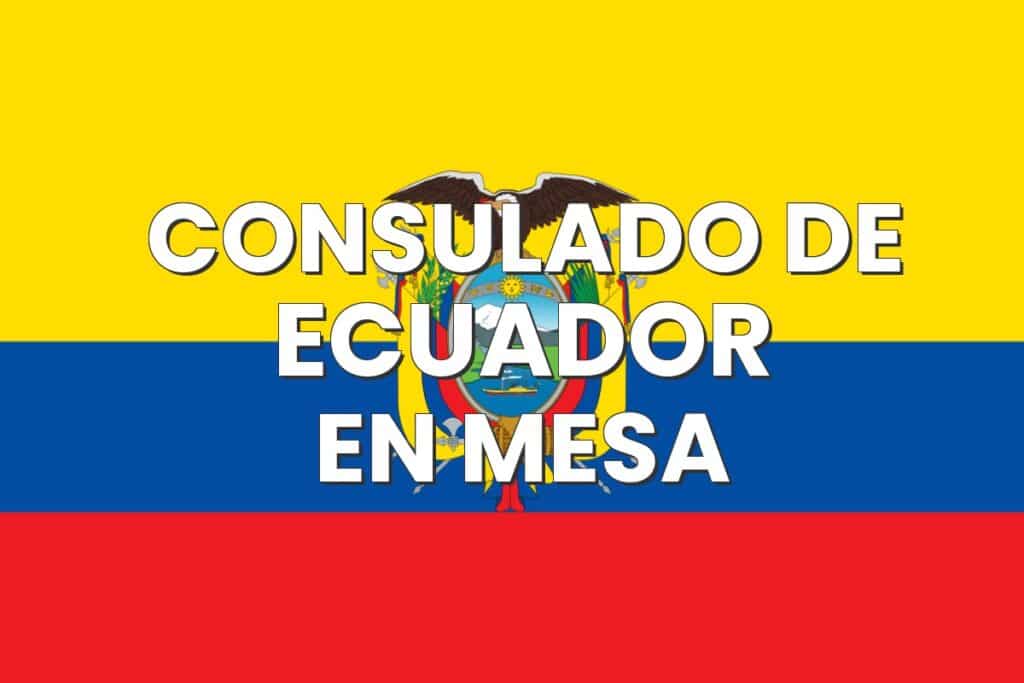 Consulado de Ecuador en Mesa, Arizona