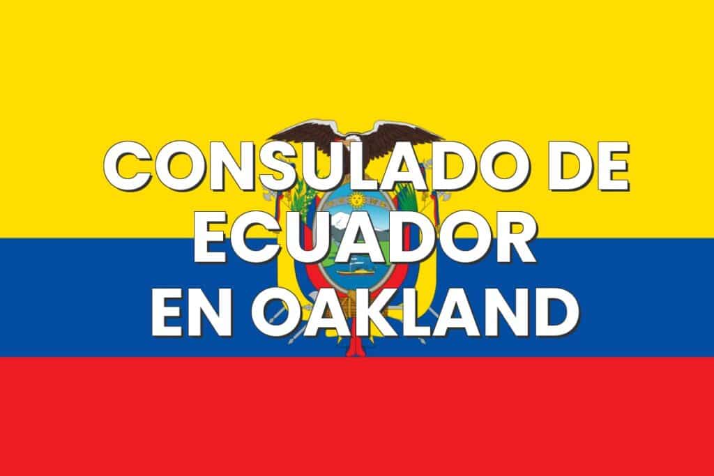 Consulado de Ecuador en Oakland, California