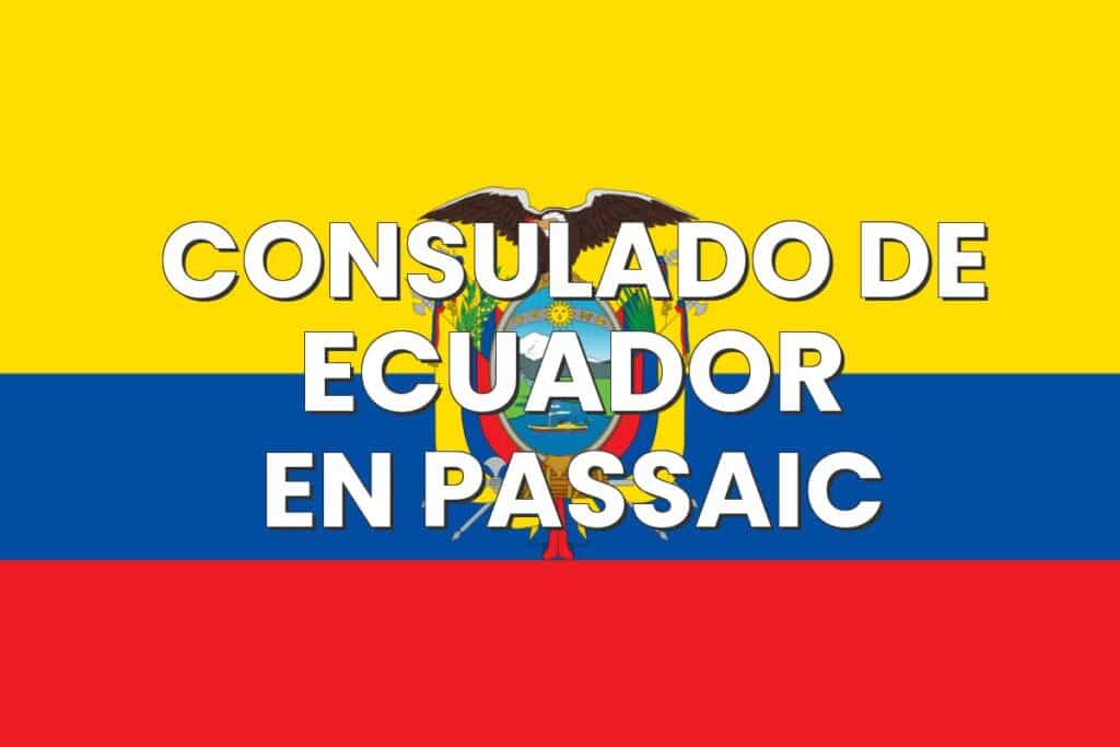 Consulado de Ecuador en Passaic, Nueva Jersey