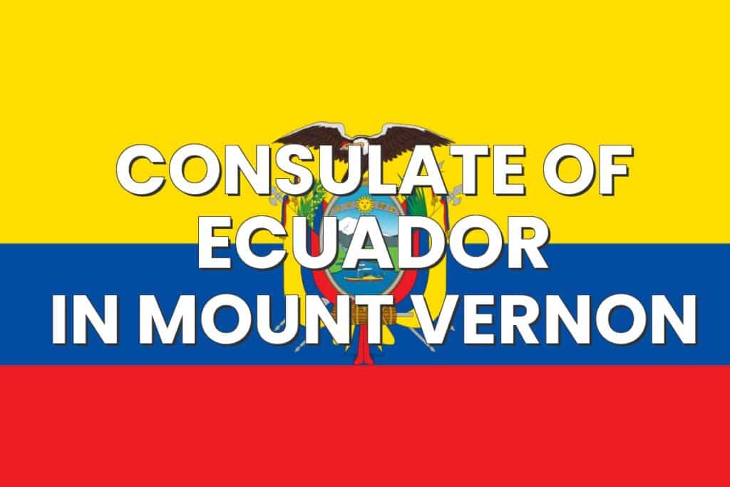 Consulate of Ecuador in Mount Vernon, New York