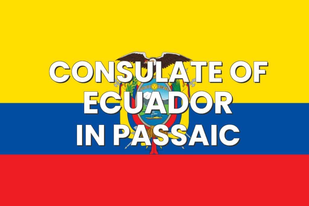 Consulate of Ecuador in Passaic, New Jersey